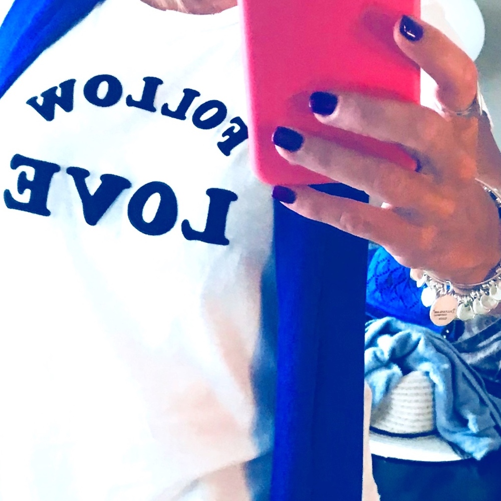 Smile, laugh & love.